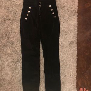 velvet jeans black comfy and super nice!!